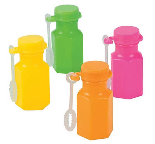 Picture of NEON HEXAGON BUBBLE BOTTLE